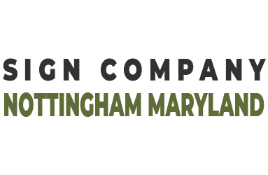 Sign Company Nottingham Maryland Logo